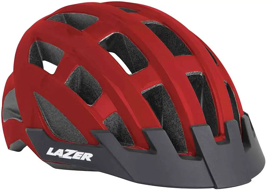 Cykelhjälm Lazer Compact röd