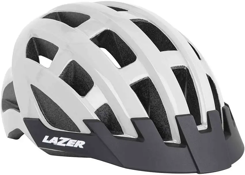 Cykelhjälm Lazer Compact vit