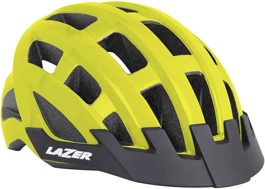 Cykelhjälm Lazer Compact gul