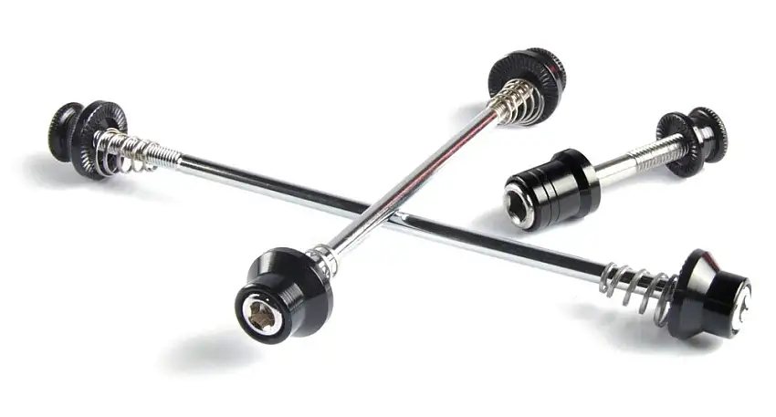 Quick release set, svart, säkert