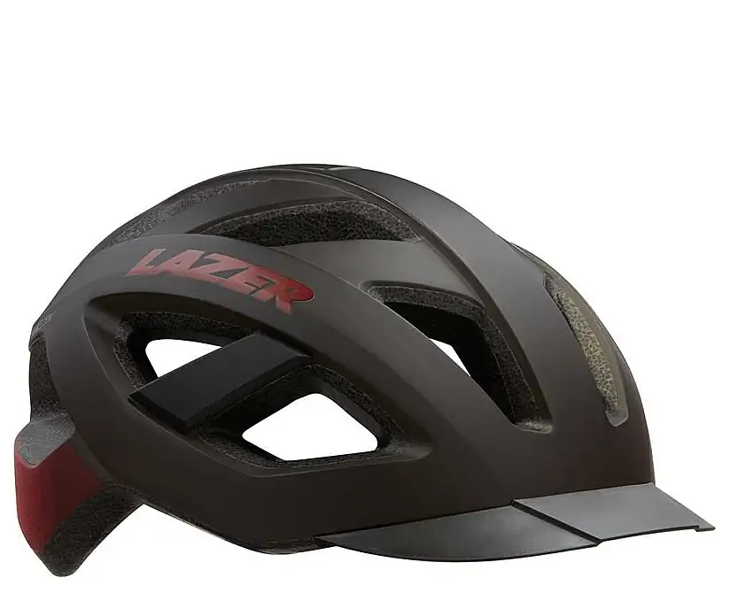 Cykelhjälm Lazer Cameleon MIPS matt svart/röd