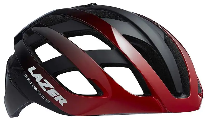 Cykelhjälm Lazer Genesis röd/svart