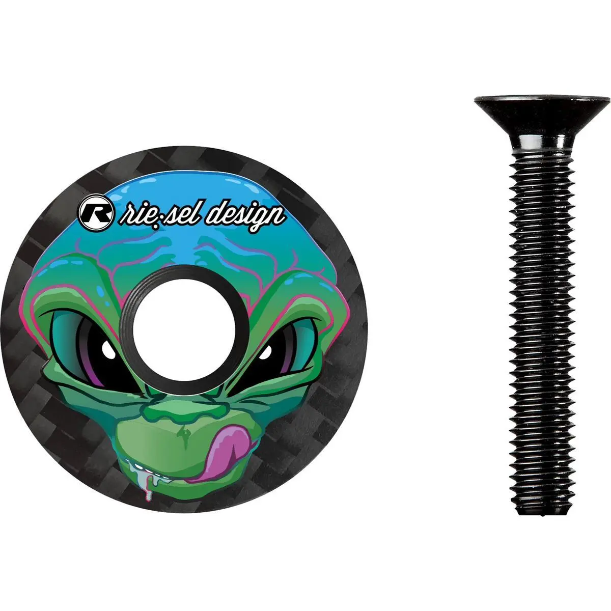Kapsyl Riesel Design stem:cap alien