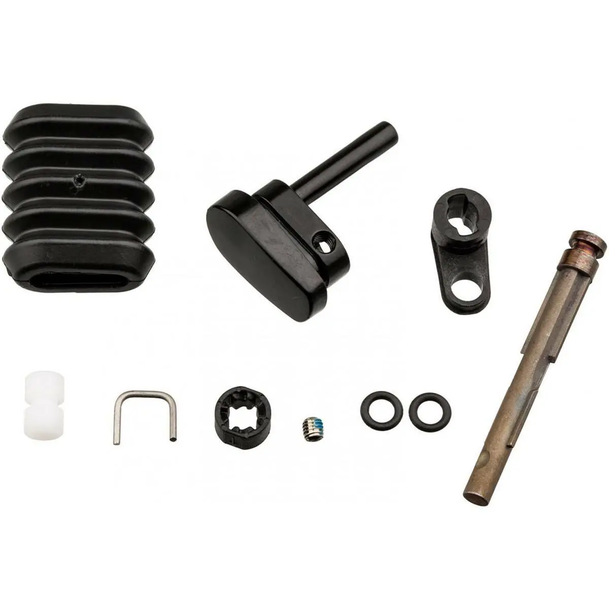 Kontroll av gaffellås Rockshox Button/Boot/Piston Assyxloc Fs
