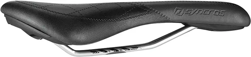 Sadel Cykel Syncros/Scott "Urban 2.5" (Bredd 143 mm) svart