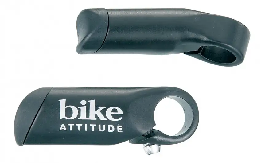 Bike Attitude barends droppformade 80 mm svart