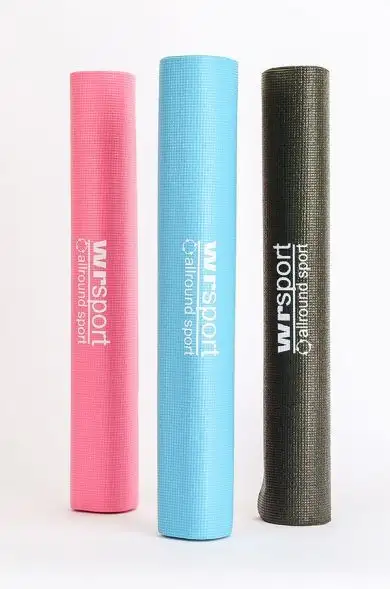 Träningsmatta WR Sport PVC Yoga Matta Rosa 0,3mm