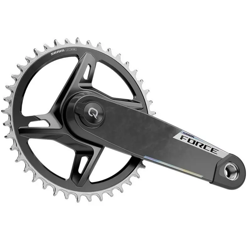 Aluminium pedaler med effektmätare Sram Rival AXS E1 XPLR Dub W DM 165