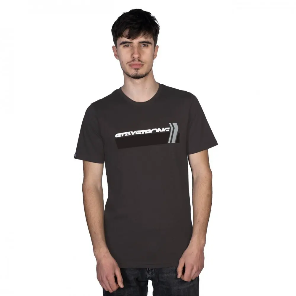 T-shirt Stay Strong Big Chev Charcoal
