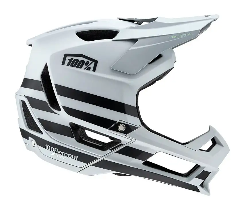 Cykelhjälm 100% Trajecta Helmet W Fidlock White