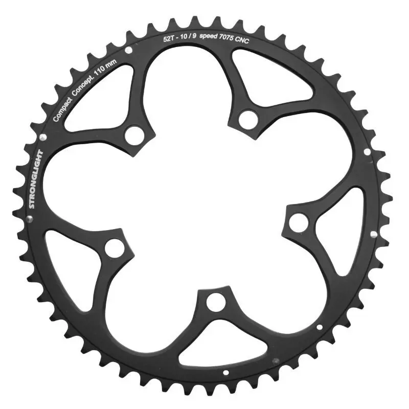 Utvändigt 5-ekrat vägtråg Stronglight Type Shimano