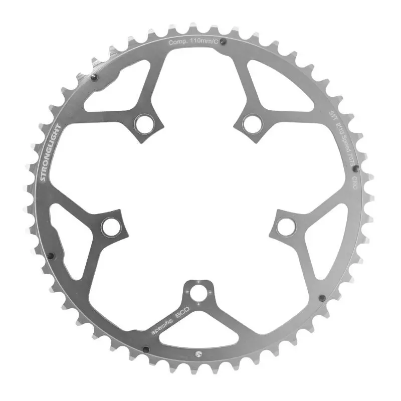 5-ekrad ultra torque vägkedja Stronglight Campagnolo 7075 Record Et Chorus Carbon-Centaur-Fulcrum Rs Rrs