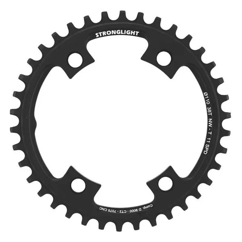 4-ekrad grusplattform Stronglight Shimano Ultegra 6800 Ct2 38Dts Mono Shimano Dura-Ace 9000 - 105 5800 11V.
