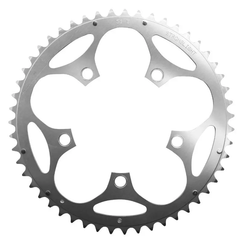 Utvändigt 5-ekrat vägtråg Stronglight Dural Type Shimano