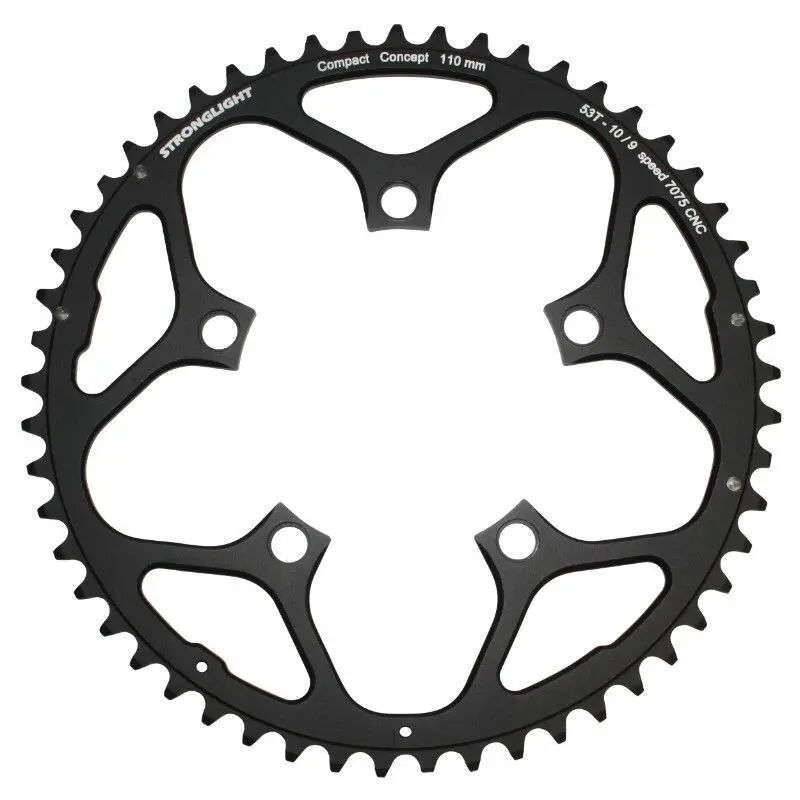 Utvändigt 5-ekrat vägtråg Stronglight 7075 Type Shimano