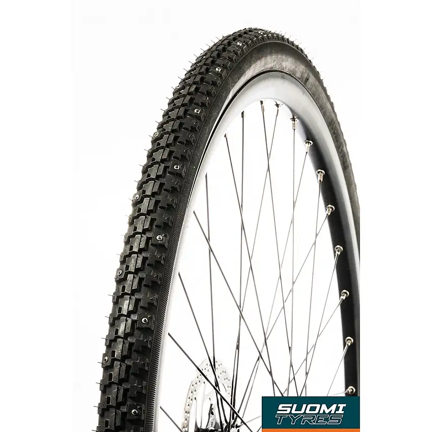 Dubbdäck Suomi Tyres A10 32-622 (28 x 1.25") svart
