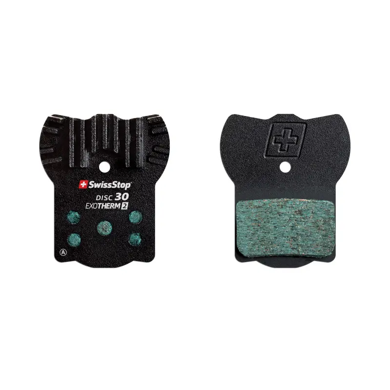 Uppsättning bromsbelägg med stålribbor Swissstop Disc 30 Exoth2 Mag/Ca