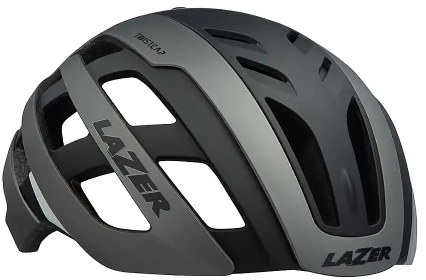 Cykelhjälm Lazer Century +Led grå
