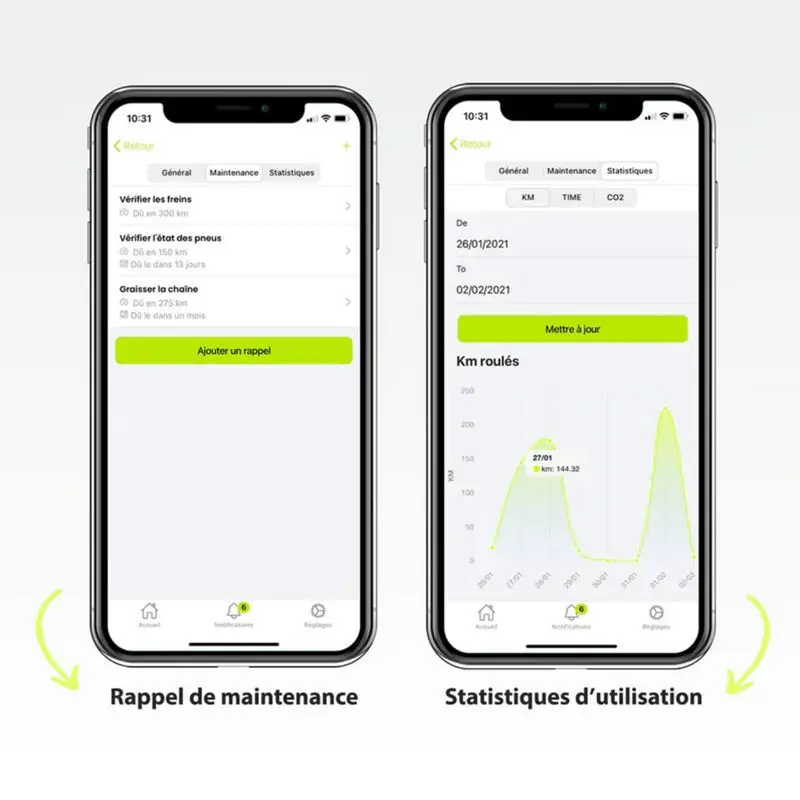Tracker - tracer - gps säkerhetsenhet anslutning kompatibel med 1 års grundabonnemang Trackap Run E+ 2023 Bafang M200 Xt30