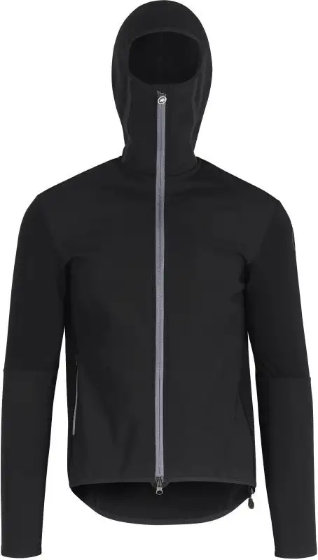 Jacka Assos Trail Winter Softshell Jacket Svart