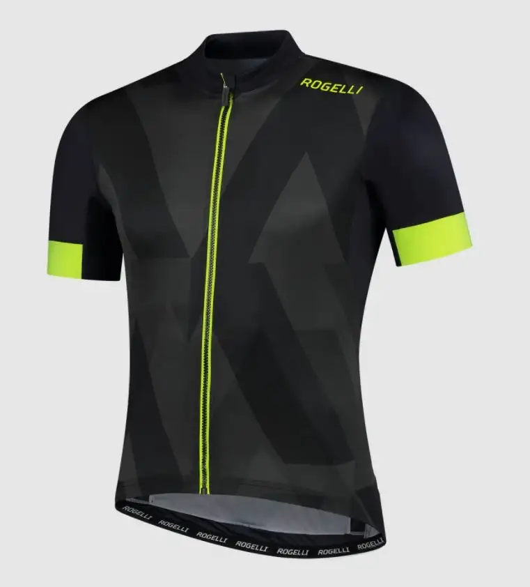 Tröja Rogelli Brisk Jersey SS Grå/Gul