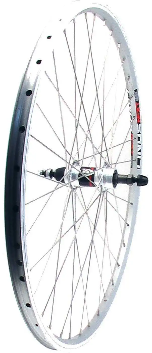 Bakhjul 559 Frikrans/Db/Stickaxel (silver)
