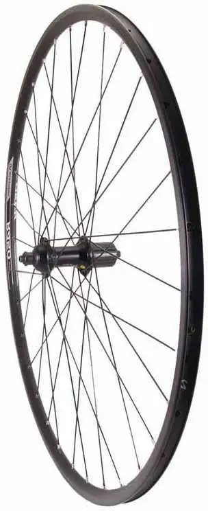 Bakhjul 559 mm 26" 8/9-delad kassett svart Shimano/SRAM