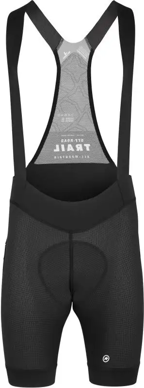 Bib Shorts Assos Trail Liner Bib Shorts Svart