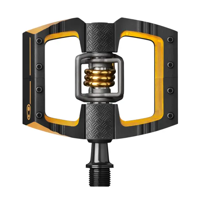 Cykelpedaler Crankbrothers Mallet DH 11 svart/guld