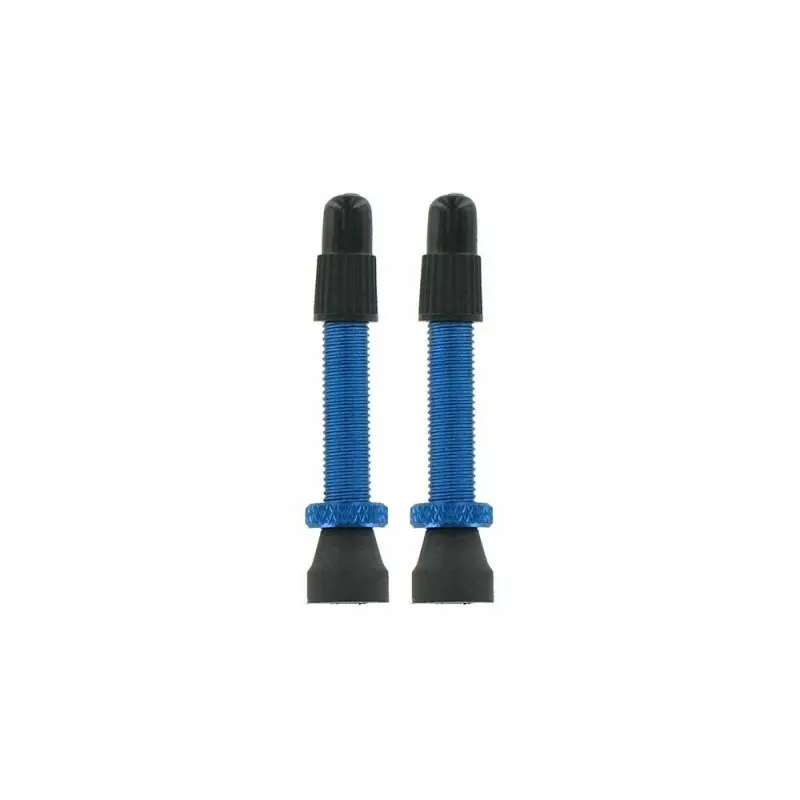 Ett par rörlösa ventiler i aluminium med avtagbar obus Parts 8.3