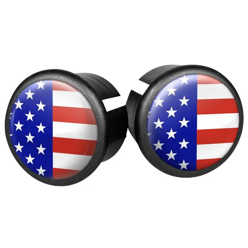 Uppsättning med 2 styrkåpor för landsvägscyklar Velox Doming Usa