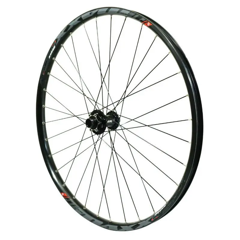 6-håls mountainbikehjul med främre skiva (slanglös och slangtyp) för 20-100 axel Velox Maxx 25 Freeride
