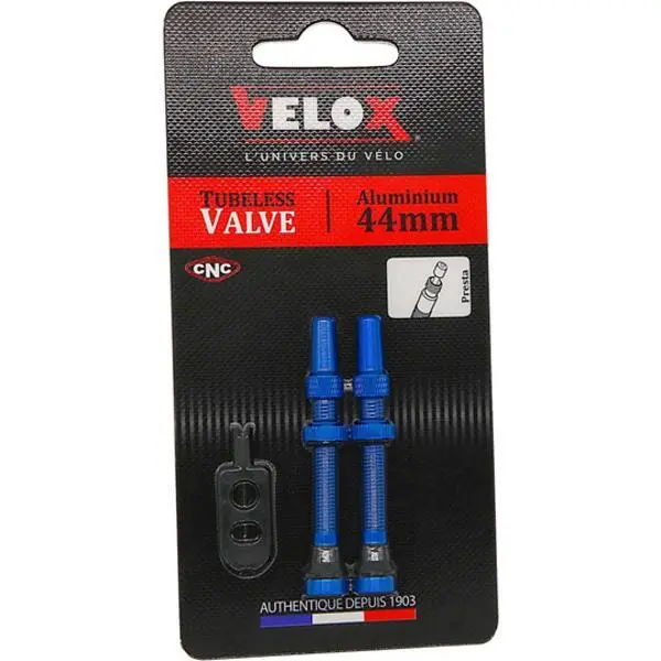 Slangventil tubeless presta Velox (x2)
