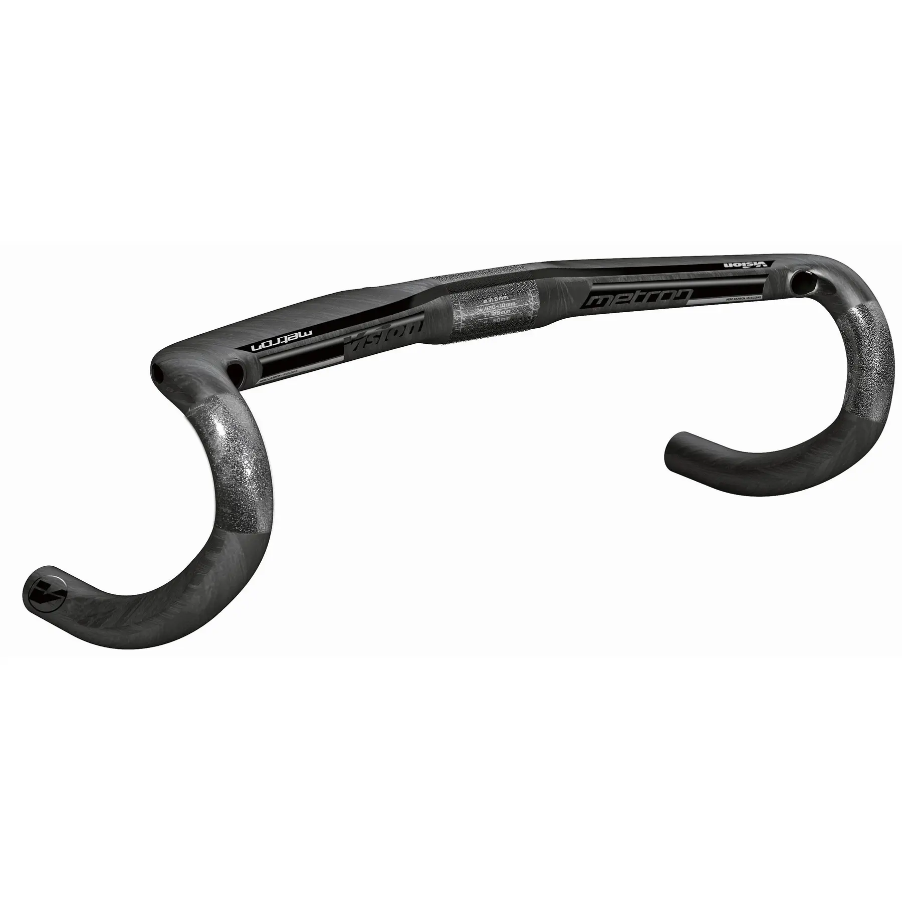 Klädhängare Vision Metron aero carbone 31,8x420mm