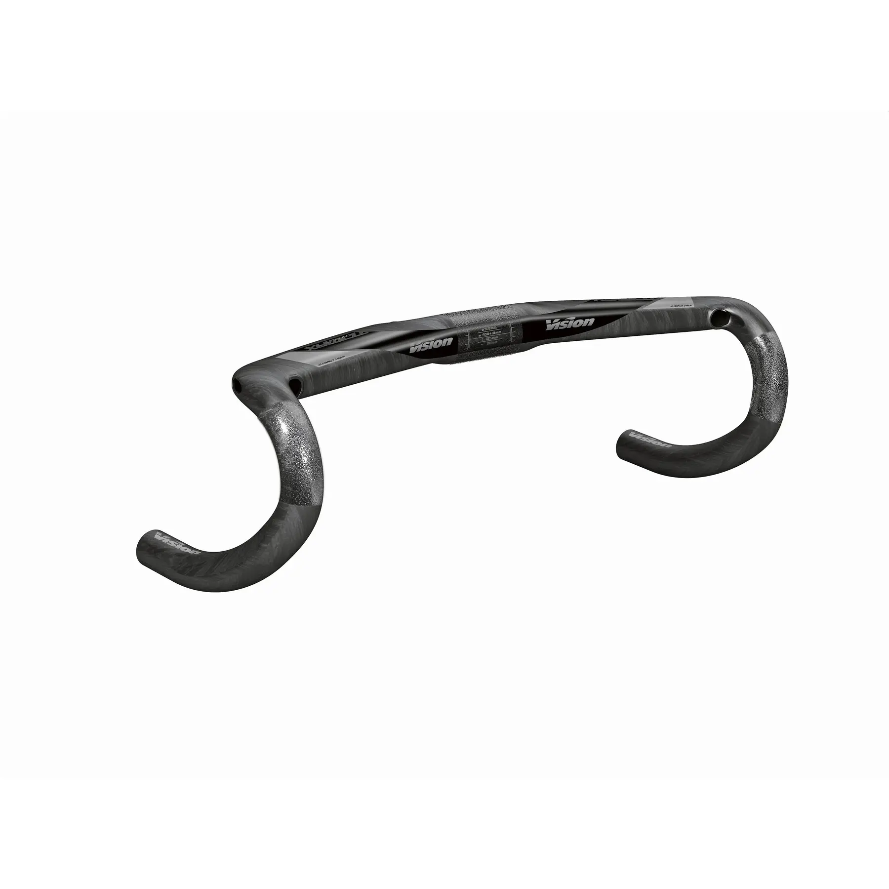 Klädhängare Vision Trimax aero carbone 31,8x380mm