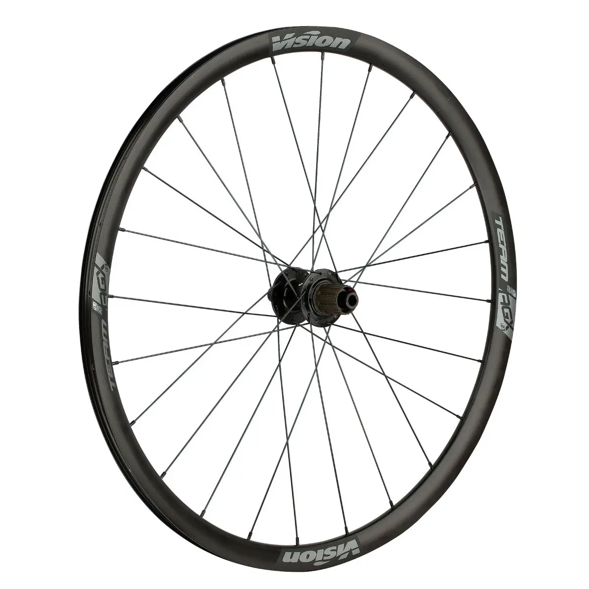 Ett par hjul Vision Team AGX i23 TL SH11 center lock