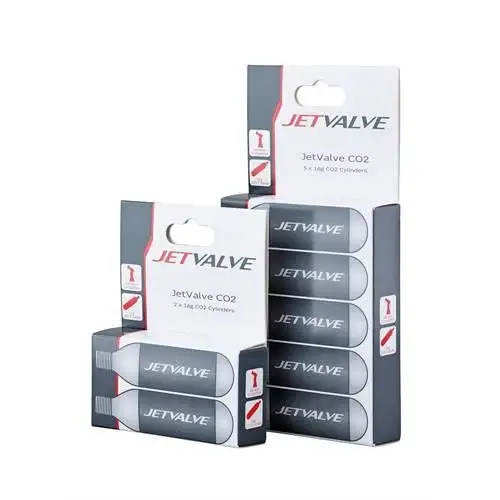 Kolsyrepatron Weldtite Jetvalve  5-pack 16 gram