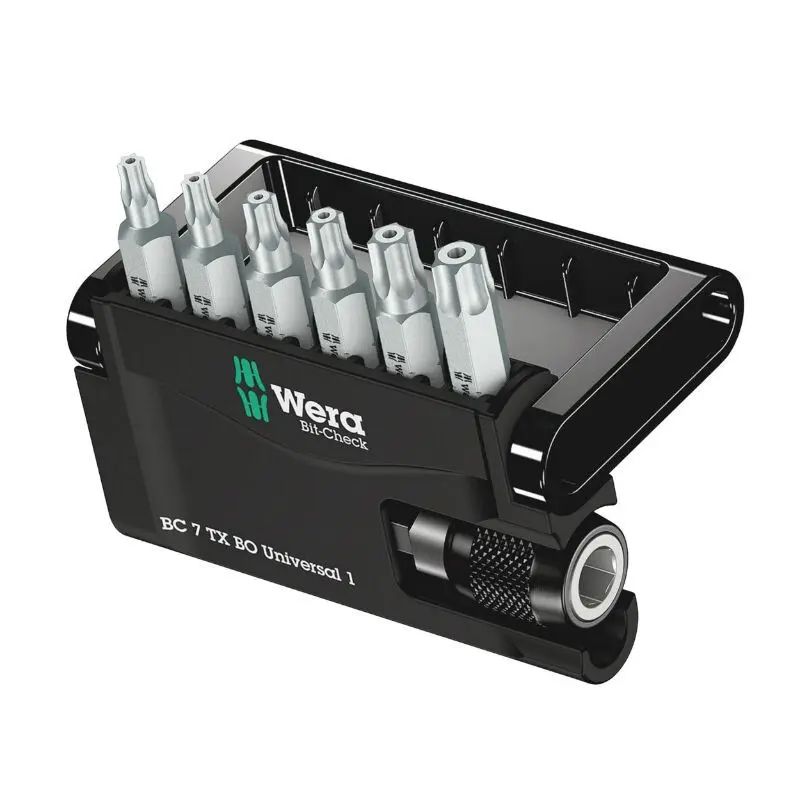 Sats med 7 torxbits Wera Bit Check (x7)