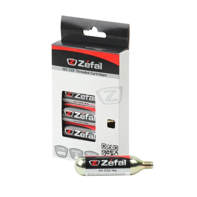 Co2-patroner med skruv Zefal (x6)
