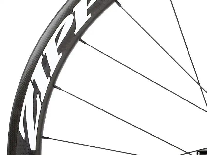 Zipp 808 Klistermärken matt vit utan kant