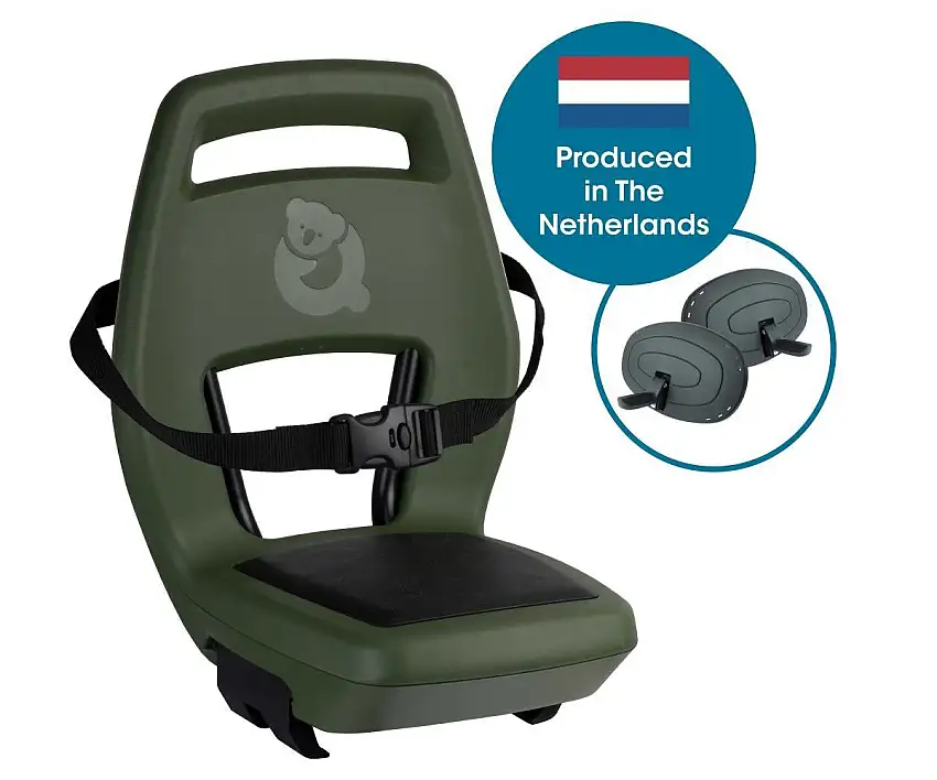 Cykelbarnstol Qibbel 6+ Junior Seat Grön