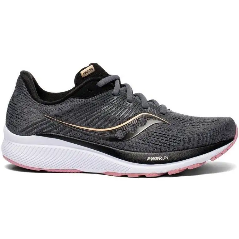 Löparskor Saucony Guide 14 Wide Charcoal/Rose