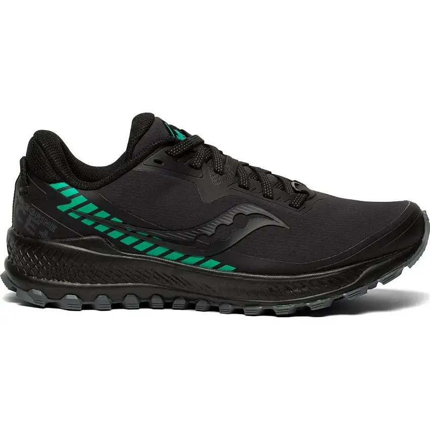 Löparskor Saucony Peregrine Ice+ 2 Black/Jade