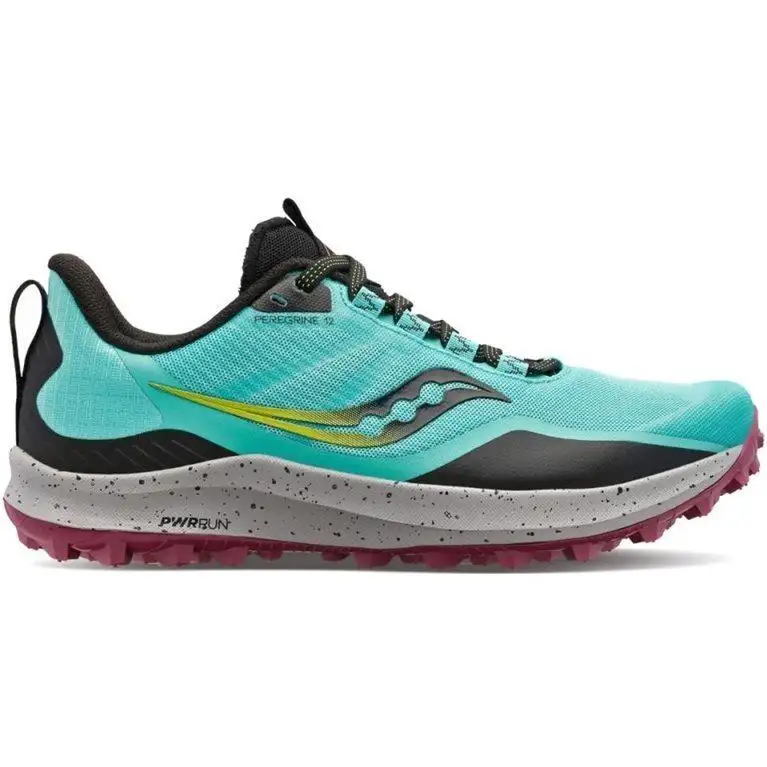 Löparskor Saucony Peregrine 12 Cool Mint/Acid
