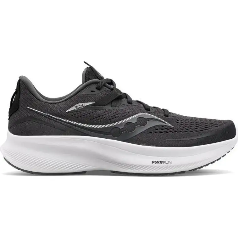 Löparskor Saucony Ride 15 Black/White