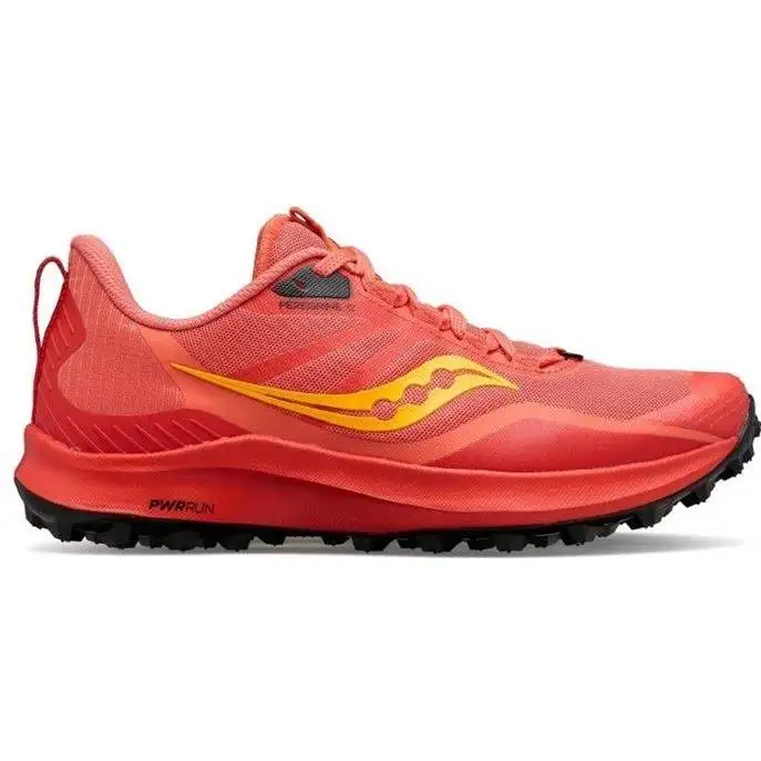 Löparskor Saucony Peregrine 12 Coral/Redrock