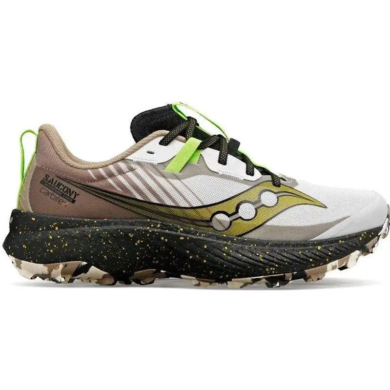 Löparskor Saucony Trailrunning Endorphin Edge Fog/black