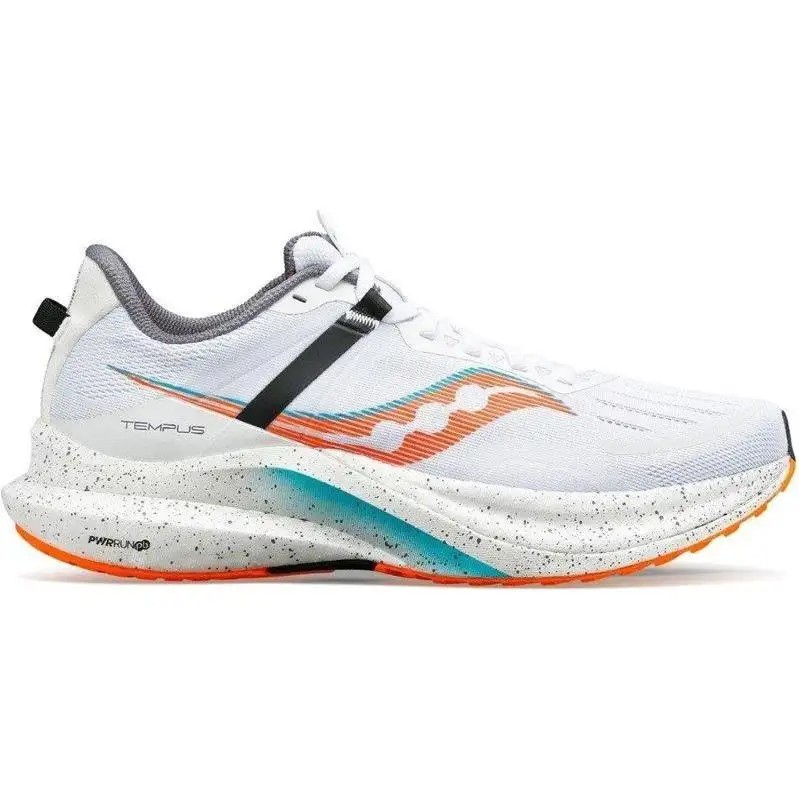 Löparskor Saucony Tempus White/vizi Orange