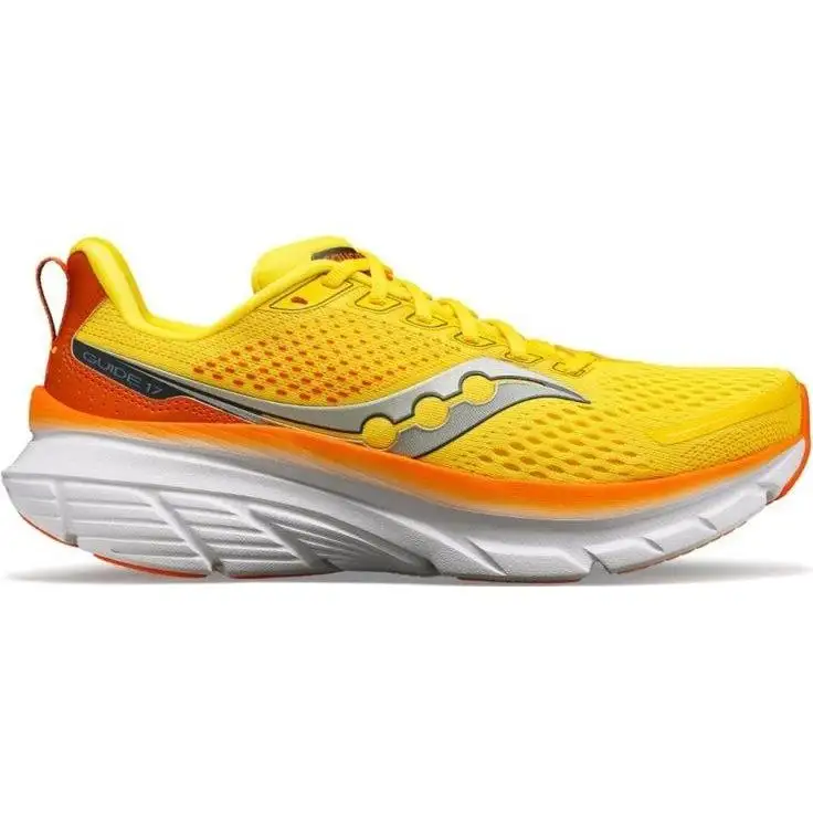 Löparskor Saucony Guide 17 Pepper/Canary Herr