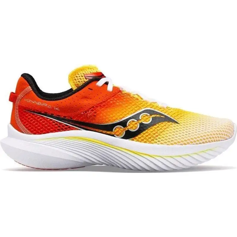 Löparskor Saucony Kinvara 14 Herr White/Vizigold